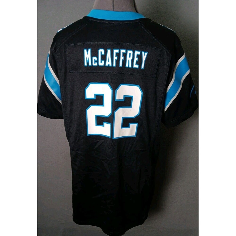 Womens Christian McCafferey Nike On Field Jersey Black Size XL EUC
